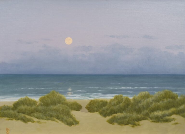 September Sea Moon